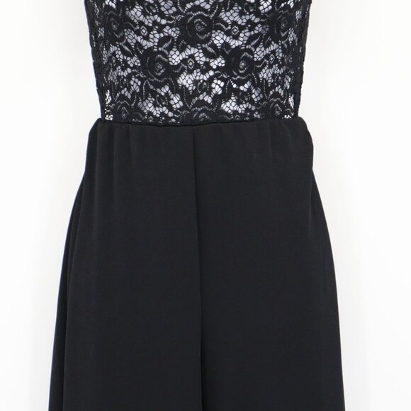 Club Lace Jumpsuit Women 4 Black Whimsigoth Retro Gypsy Witchy Clubbing Festival - Picture 7 of 16